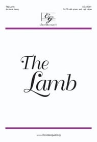 The Lamb SATB choral sheet music cover Thumbnail